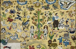 Quadro di perline: Caduta dell